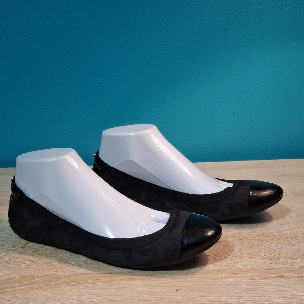 Coach Wanda Women's Signature Slip-On Ballet Flats